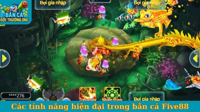 Các tính năng hiện đại giúp chơi bắn cá Five88 thành công
