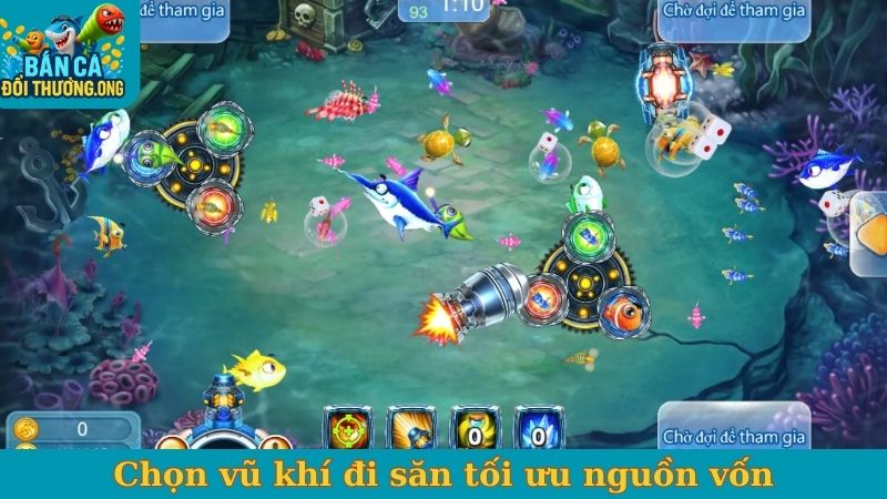 Chọn vũ khí đi săn tối ưu nguồn vốn