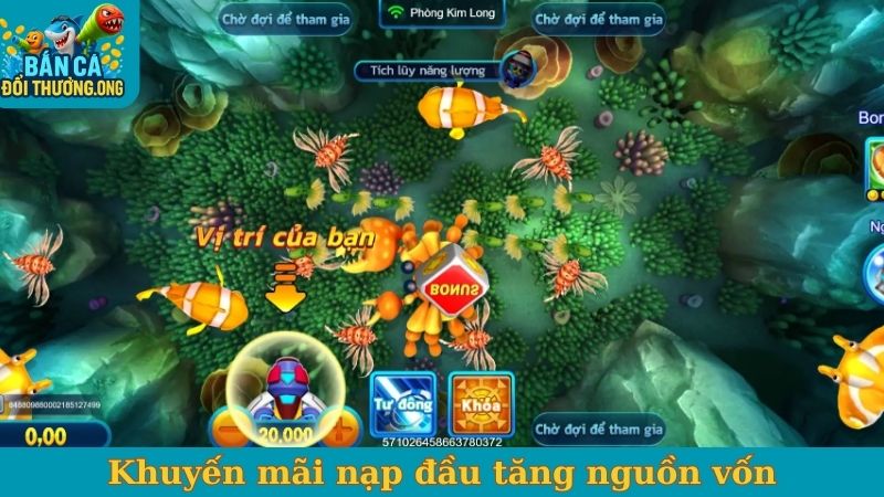 Khuyến mãi nạp đầu tăng nguồn vốn, giảm rủi ro hiệu quả