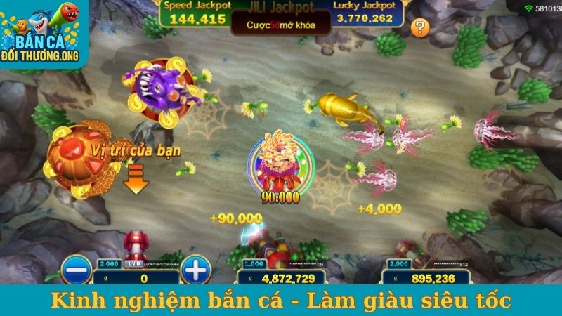 Kinh nghiệm bắn cá - Bỏ túi bí kíp, làm giàu siêu tốc