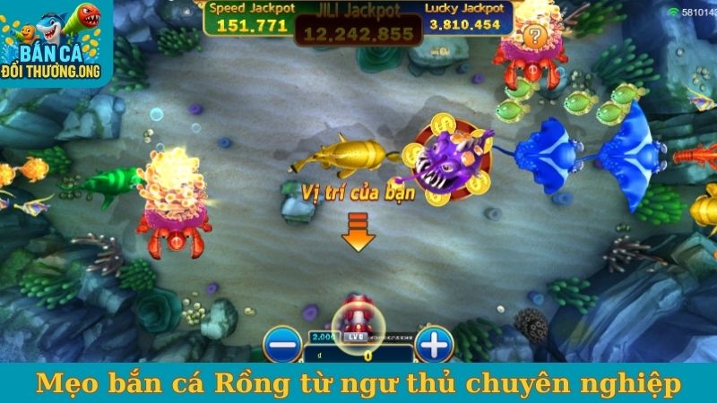 Mẹo bắn cá Rồng từ ngư thủ chuyên nghiệp