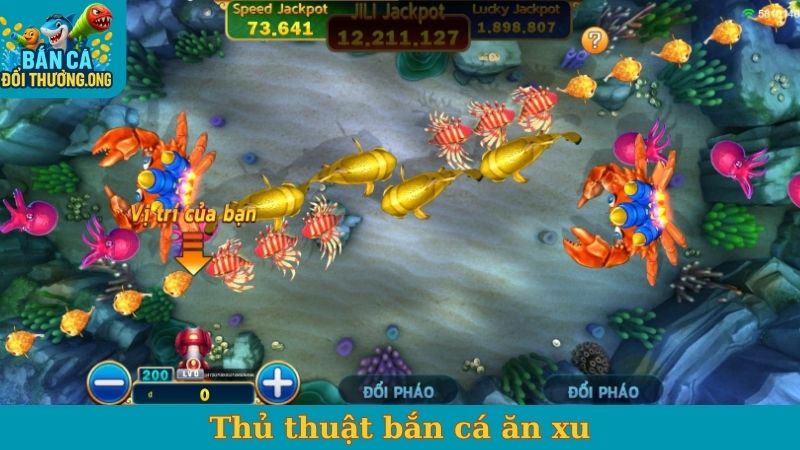 Chiến thuật săn boss lớn - Thủ thuật bắn cá ăn xu