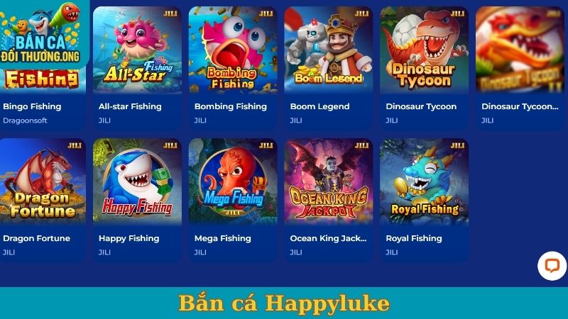 Bắn cá Happyluke