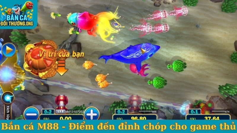 Bắn cá M88 - Điểm đến đỉnh chóp cho game thủ