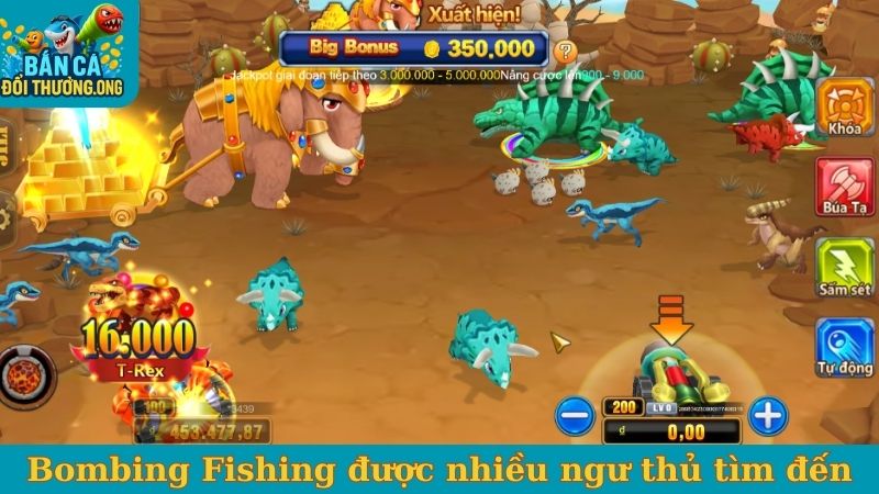 Bombing Fishing được nhiều ngư thủ tìm đến