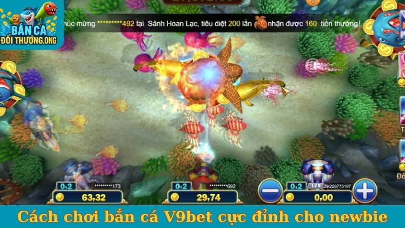 Cách chơi bắn cá V9bet cực đỉnh cho newbie