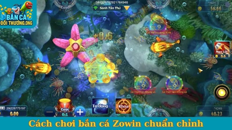 Cách chơi bắn cá Zowin chuẩn chỉnh
