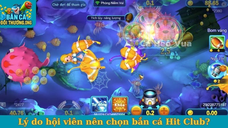 Lý do hội viên nên chọn bắn cá Hit Club?
