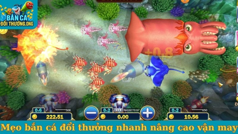 Mẹo bắn cá đổi thưởng nhanh nâng cao vận may