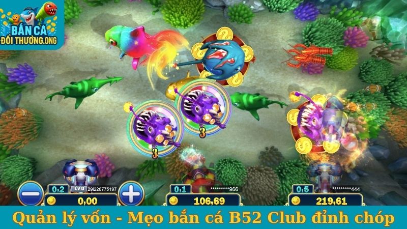 Quản lý vốn - Mẹo bắn cá B52 Club đỉnh chóp