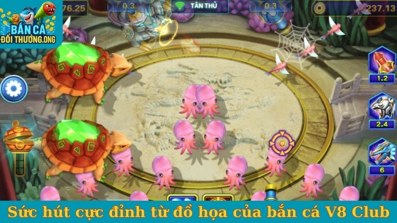 Sức hút cực đỉnh từ đồ họa của bắn cá V8 Club
